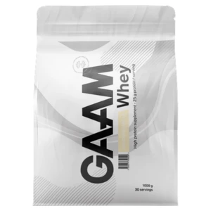 GAAM 100% Whey premium delicious vanilla proteín 1 kg