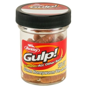 Berkley umelé nástrahy gulp honey worm-natural 3,3 cm