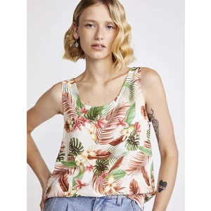 Creamy floral top VERO MODA Easy - Women