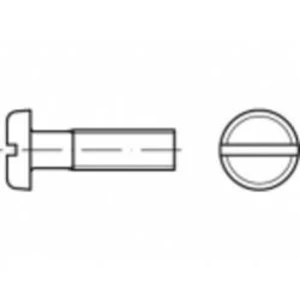 Šrouby s plochou hlavou TOOLCRAFT TO-5360625, N/A, M6, 40 mm, nerezová ocel, 100 ks