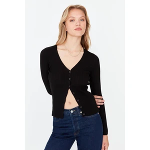 Trendyol Cardigan - Black - Regular fit