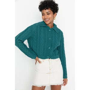 Trendyol Cardigan - Green - Regular fit