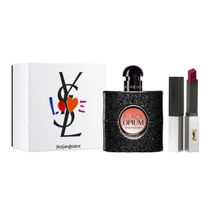 Yves Saint Laurent Black Opium - EDP 50 ml + rtěnka 2 g