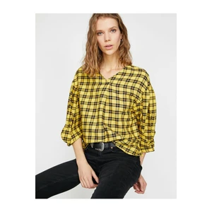 Koton Blouse - Yellow - Regular fit