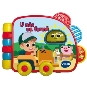 Vtech knižka pre najmenších U nás na farme CZ