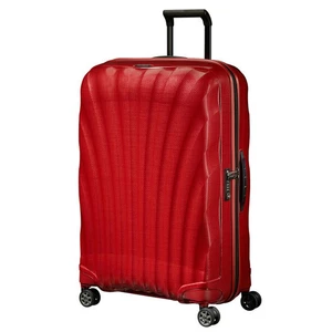 Samsonite Skořepinový cestovní kufr C-lite Spinner 94 l - červená