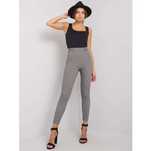 Gray leggings with patterns from Briseida RUE PARIS