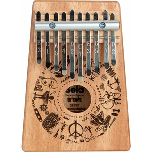 Sela SE 257 Art Series Kalimba 10 Free Spirit