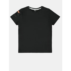 Black boy t-shirt with print on the back name it Niklaso