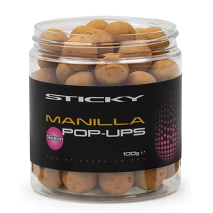 Sticky baits plávajúce boilies manilla pop-ups 100 g-16 mm