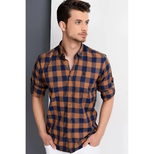 Camicia a quadri da uomo dewberry G665