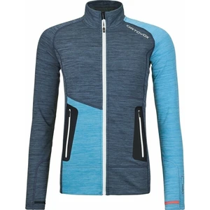 Ortovox Fleece Light Jacket W Deep Ocean Blend L Felpa outdoor