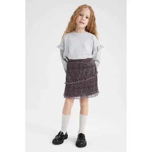 DEFACTO Girl Pleat Knitted Skirt