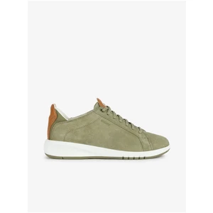 Light Green Womens Suede Shoes Geox - Women