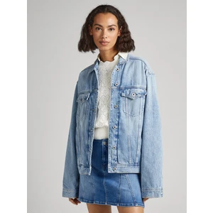 Light blue women denim jacket Pepe Jeans Alice - Ladies