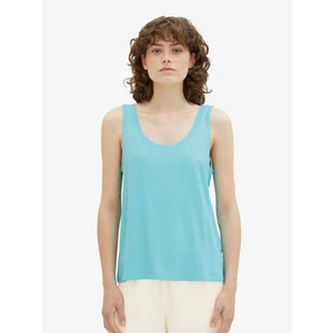 Turquoise Women's Basic Tank Top Tom Tailor - Women