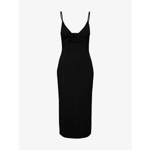 Black Women's Pencil Maxi-dresses ONLY Debbie - Ladies