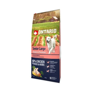 ONTARIO dog SENIOR LARGE chicken - 12kg