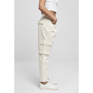 Women's Ballon Fit Cargo Twill Whitesand Pants