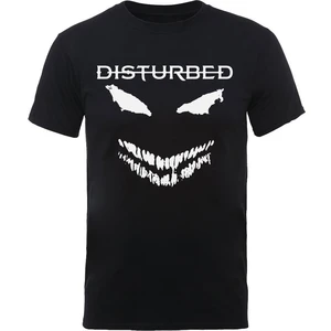 Disturbed Tricou Scary Face Candle Negru L