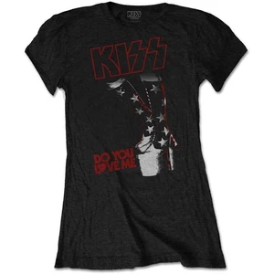 Kiss T-Shirt Do You Love Me Black S