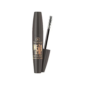 Dermacol Mega Lashes Dramatic Look riasenka pre objem a natočenie rias odtieň Black 13 ml