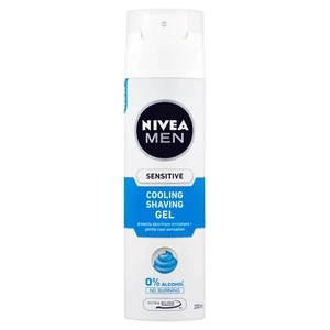 Nivea Men Sensitive gel na holení s chladivým účinkem 200 ml