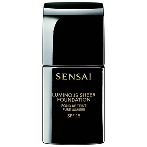 Sensai Luminous Sheer Foundation LS102 Ivory Beige podkład w płynie z ujednolicającą i rozjaśniającą skórę formułą 30 ml