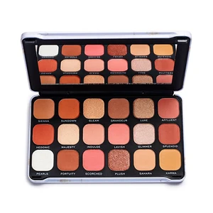 Makeup Revolution Forever Flawless paleta očních stínů odstín Decadent 18 x 1.1 g