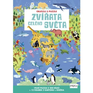 Objevuj s puzzle Zvířata celého světa