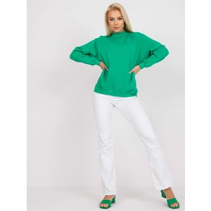 Basic Twist green sweatshirt