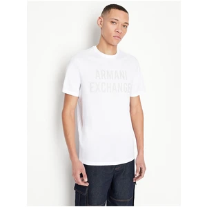 White Men's T-Shirt Armani Exchange - Men's