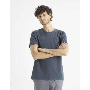 Celio Cotton T-shirt Bewash with pocket - Men