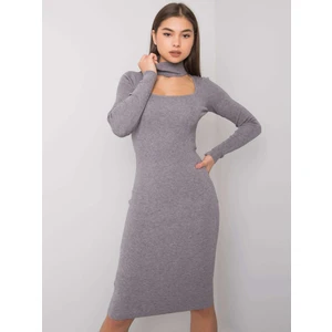 Gray knitted dress OH BELLA