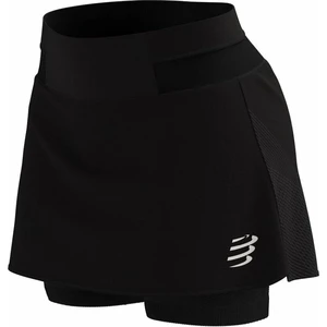 Compressport Performance Skirt W Black L Pantaloncini da corsa