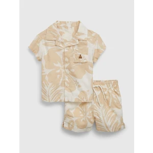 GAP Baby Linen Shirt & Shorts - Boys