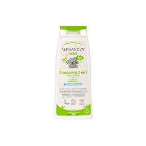 Alphanova Baby Bio šampón a sprchový gél 2 v 1 pre deti od narodenia 200 ml