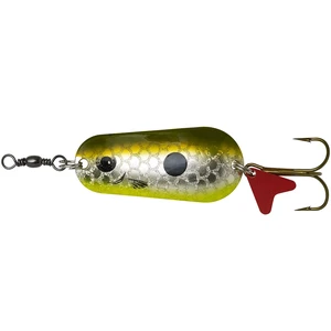 Dam blyskáč effzett standard spoon uv olive silver - 8 cm 45 g