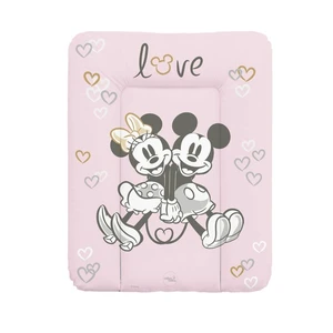 CEBA Podložka prebaľovacia mäkká na komodu (50x70) Disney Minnie & Mickey Pink