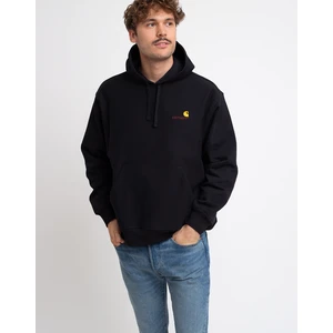 Bluza Carhartt WIP Hooded American Script Sweat I028279 BLACK