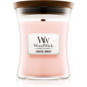 Woodwick Coastal Sunset vonná svíčka s dřevěným knotem 275 g