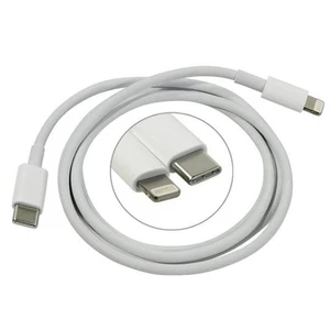 Eredeti kábel Apple MK0X2ZM Lightning és USB typ C konnektorral, White