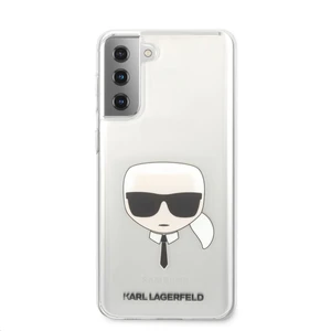 Puzdro Karl Lagerfeld PC/TPU Head pre Samsung Galaxy S21 Plus - G996B, transparentné