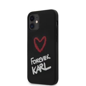 Tok Karl Lagerfeld  Forever szilikon  iPhone 12 mini, black