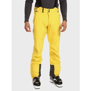 Men's softshell ski pants Kilpi RHEA-M Yellow