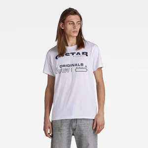 G-STAR T-shirt - Originals r t white