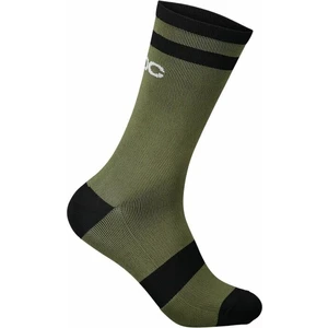 POC Lure MTB Sock Long Epidote Green/Uranium Black M