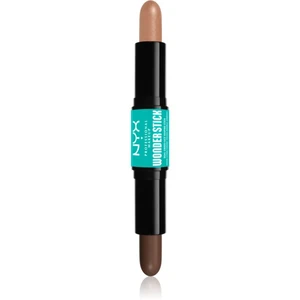 NYX Professional Makeup Wonder Stick Dual Face Lift obojstranná kontúrovacia tyčinka odtieň 06 Rich 2x4 g