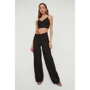 Trendyol Pants - Black - Wide leg