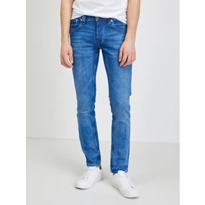 Blue Men's Slim Fit Jeans Jeans Cash - Men